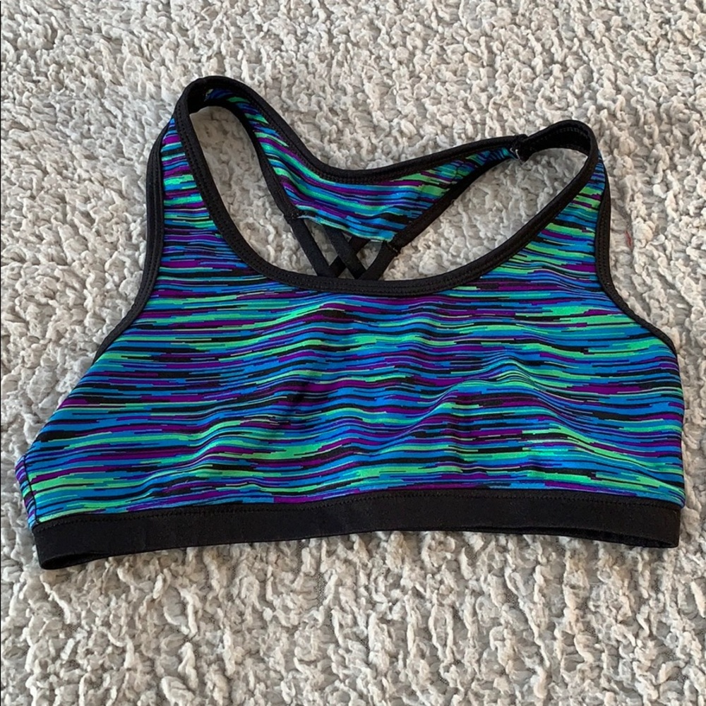 Stripped Justice Sports Bra
